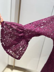 Elegant  purple top