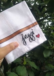 Personalized Handkerchief with Embroidery