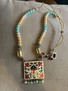 Beaded Pendant Necklace