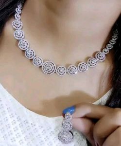 Elegant Silver Jewelry Set