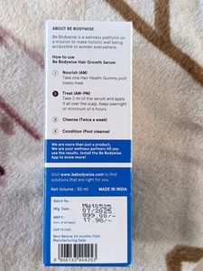 Bodywise Hair Growth Serum