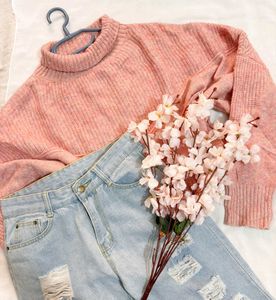 🎁Buy2 Get2 Free Oversized Crop Sweater ()