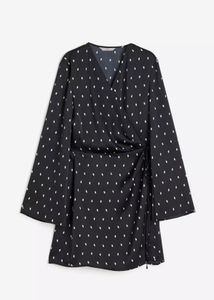 H&M Polka Dot Wrap Around Dress
