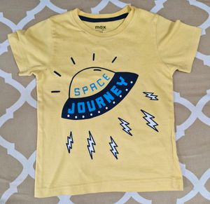 4 Max T-shirts for Boys (2-3 Years)