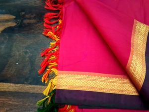 New Pure Mysore Silk Sare With Blouse Material