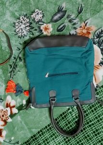 Patterned Tote Bag with Tassels