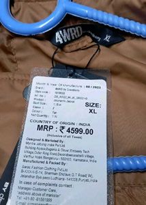 Tan Quilted Padded Jacket, dressberry