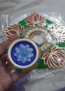 2 Decorated Candles
