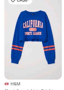 H&amp;M Blue  Crop Top/ Tops &amp; Dresses For Rs.99 Only