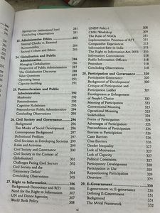 UPSC Optional Public Administration Book