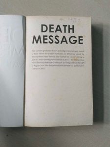 Death Message by Kate London