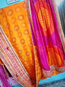 Wide Border Heavy Saree