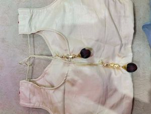 Elegant Mirror Work Blouse