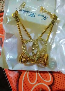 Gold Tone Dangle Earrings