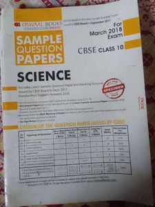 Sample Paper Books Class 10th