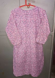Floral Print kurta (with freebie)
