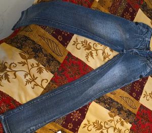 Blue Denim Jeans 23 Inch Hip Height 78cm