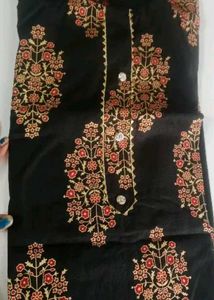 Daily Wear Black Women Kurti