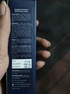 Blue Nectar SPF 50 Face Lotion