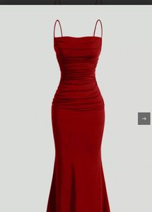 Elegant Red Bodycon Dress