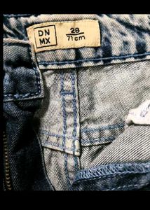 Wide Leg Denim Jeans