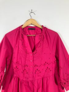 Dark Pink A-Line Dress(Women’s)