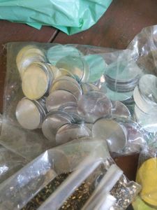 Full Packet(50+)of Silver / Golden Plastic Mirror