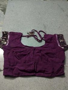 Dual Colour Sequence Work Saree