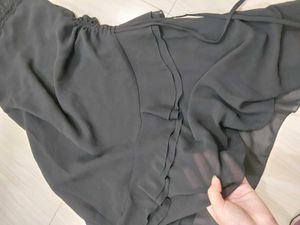 Black Ruffle Dress