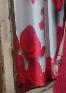 2 Peice Rose 9ft CURTAINS