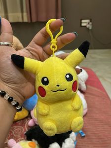 Pikachu Plush Keychain