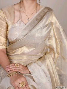 High Demanding Golden Saree Collections