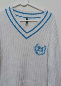 White Aesthetic Sweater