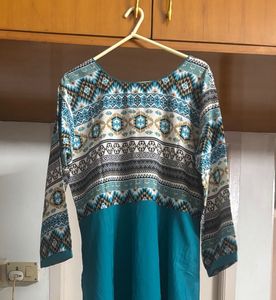 Laser Printed Anarkali Kurta (Almost 🆕)