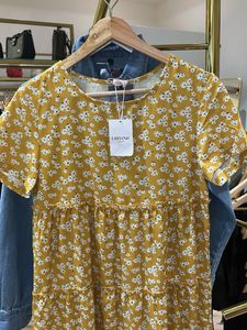 Floral Tiered Midi Dress