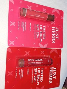 Just Herbs Tinted Lip Balm Combo