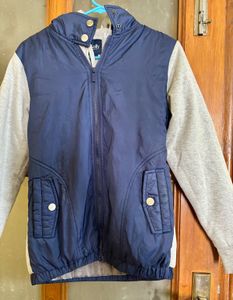 Allen Solly hooded jacket ,attached half jacke