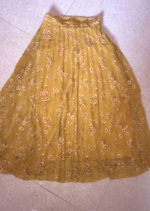 Floral Print Skirt