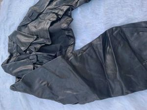 Crop Leather Jacket🖤