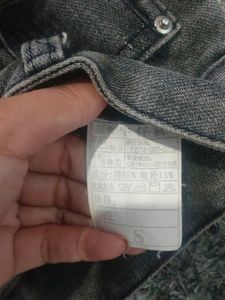Charcoal Straight Jeans