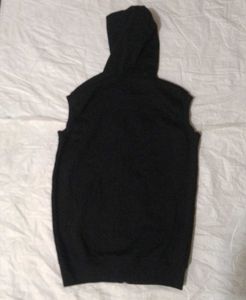 Sleeveless Zip-Up Hoodie