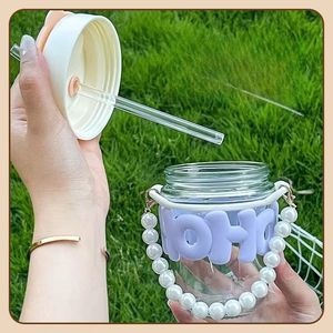 PEARLS GLASS SIPPER
