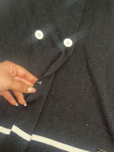 Chic Black &amp; White Mini Dress