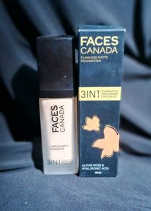 Faces Canada Flawless 3-in-1 Matte Foundation 30ML