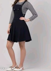 Navy Blue Dungaree