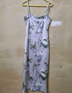 Floral Midi Bodycon Dress
