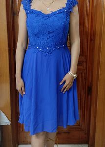 Blue Lace Fairytale Dress