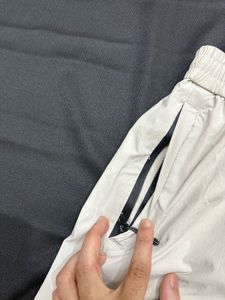 Adidas Light Grey Track Pants | Gym Wear | M–L