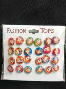 Cute Cartoon Earrings Pp 7 Rs