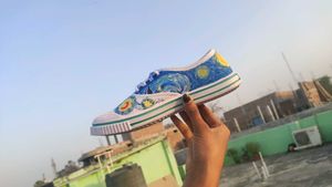 Van Gogh Customised Brand New Shoes